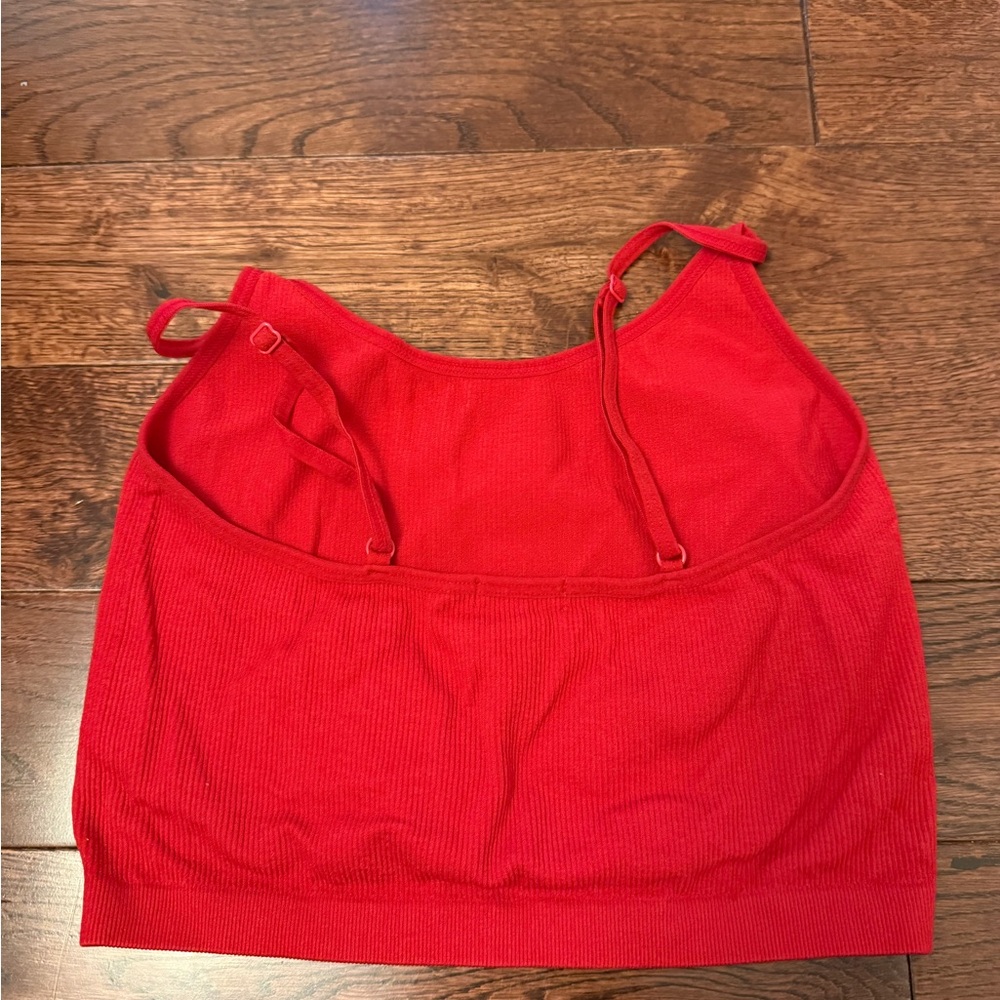 Bozzolo Scarlet Ribbed Top - Picture 2 of 3